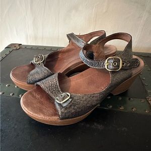 Dansko platform sandals size 39